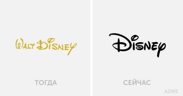 15 примеров того, как изменились логотипы популярных компаний