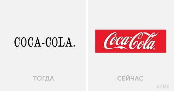 15 примеров того, как изменились логотипы популярных компаний